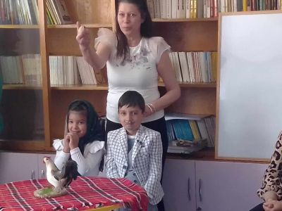 Среща между учениците първи - четвърти клас и д-р Мишева, специалист по Образна диагностика в УМБАЛСМ ,,Н. И. Пирогов”, град София 3